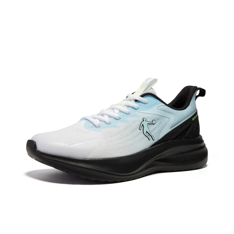 QIAODAN Cushioning Breathable Lightweight Low Top Casual Running Shoes Men's Jordan Daytime Blue-2