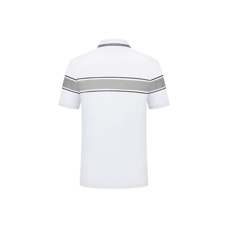 GY Goldlion Polo Shirt Men's White-1
