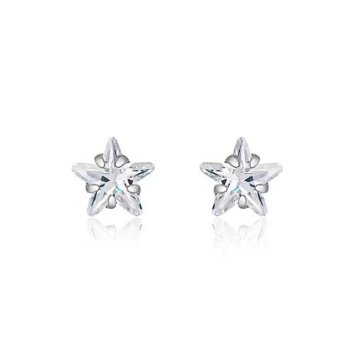 Inkopper 925 Sterling Silver Stud Earrings Women's