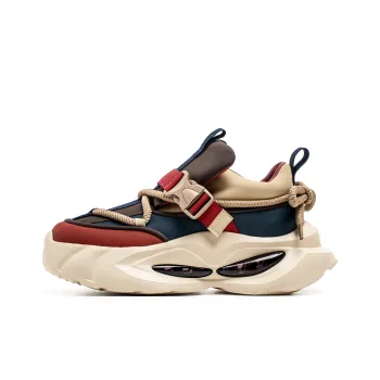 Bull Charm Height Increasing Wear Resistant Low Top Chunky Sneakers Men's