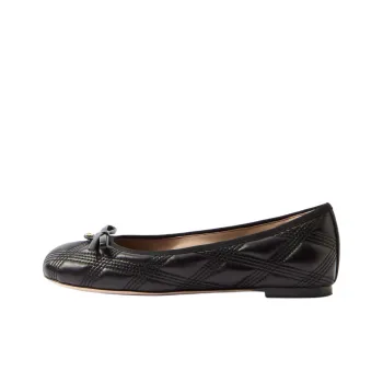 Valentino Bow Casual Single Shoes Women's Black