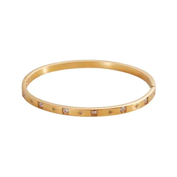 YDE Titanium Steel Bangles Women's