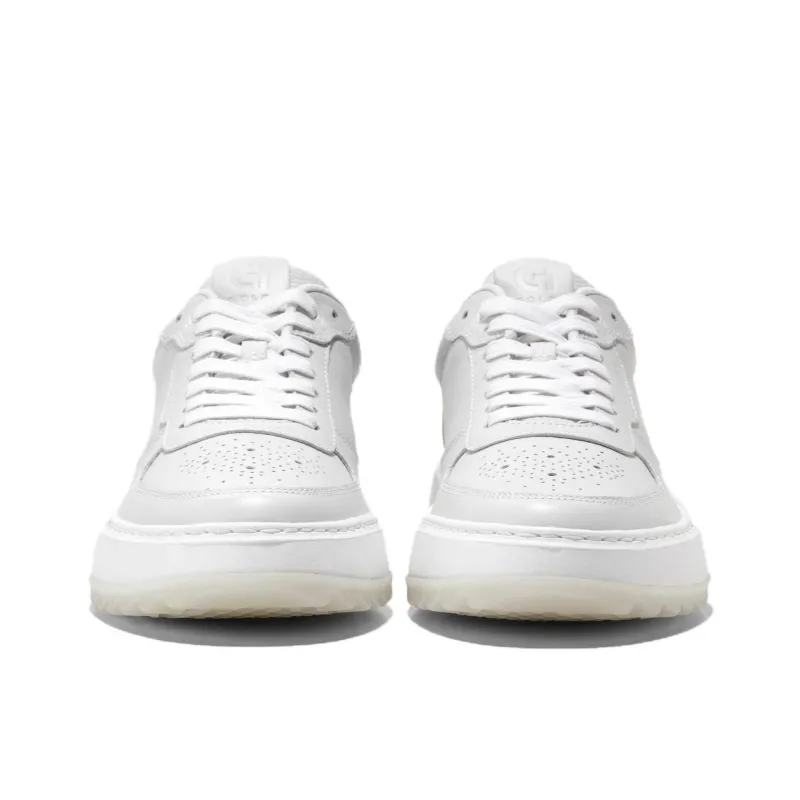 COLE HAAN Abrasion Resistant Slip Resistant Low Top Casual Shoes Men's White Box-2