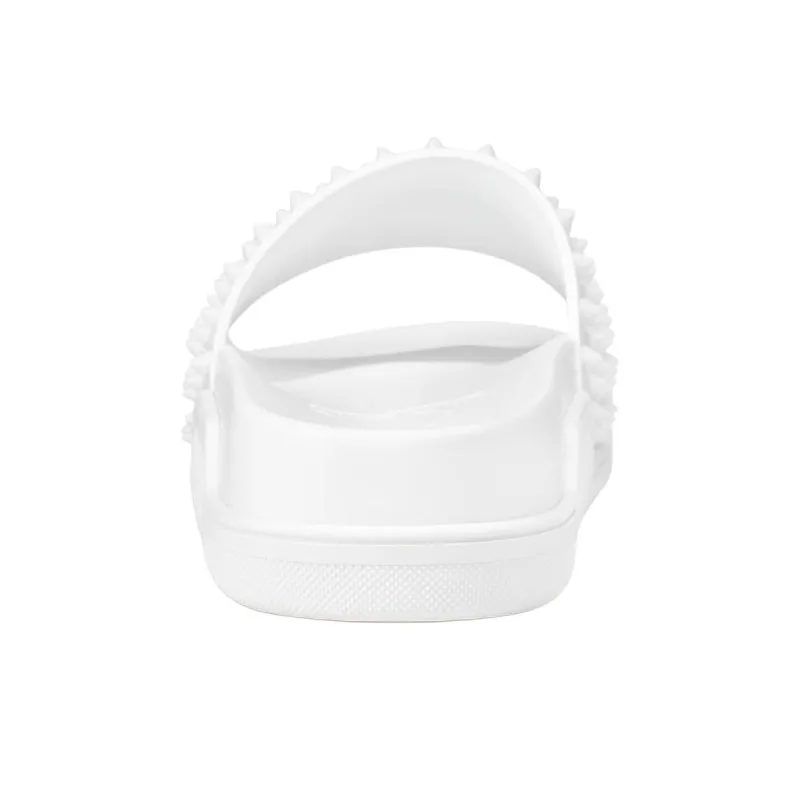 CL LUBOTING Slide Slippers Women's White-3