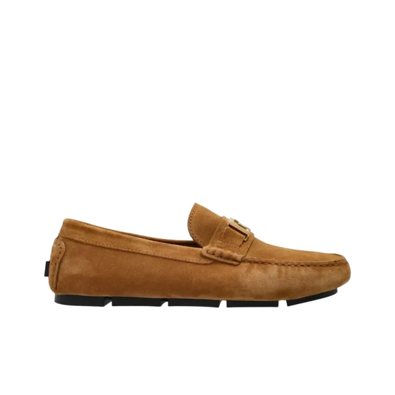 FANSIZHE Casual Single Shoes Men's Brown-1