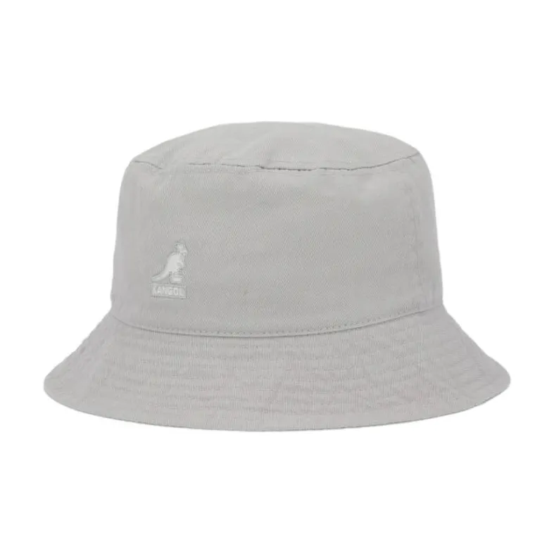 KANGOL Cotton Bucket Hats Unisex Gray-0