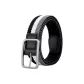 Square Buckle Black Gray White