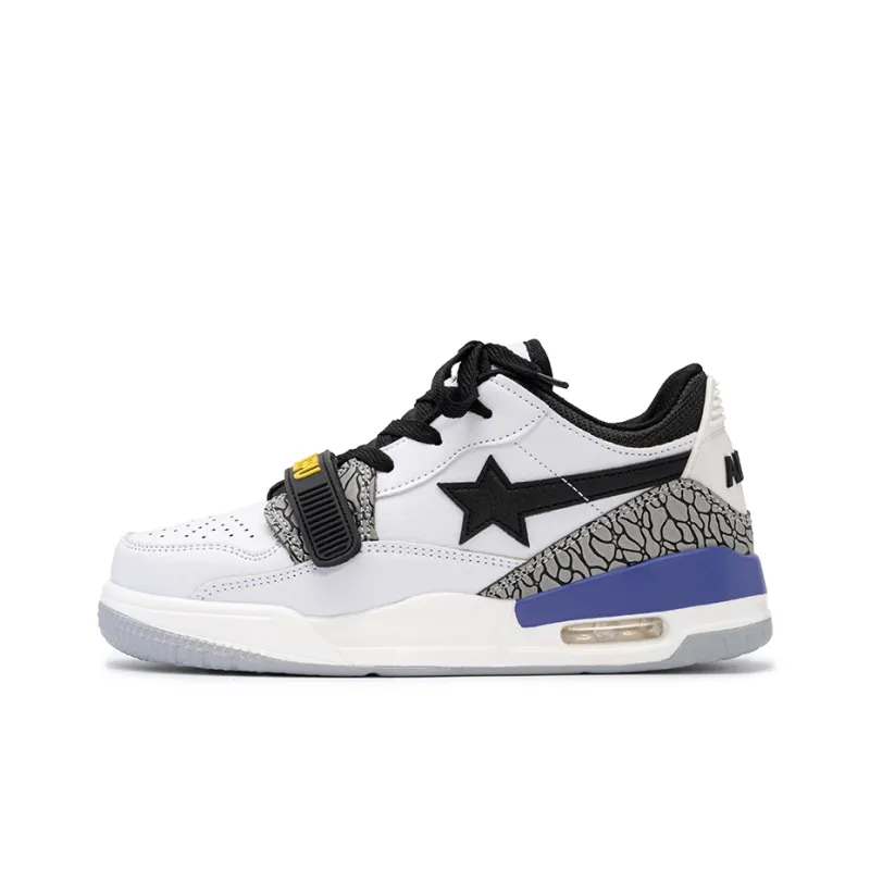 Snow Know The Answer SKTA Slip Resistant, Abrasion Resistant, Lightweight, Breathable Low Top Skateboard Shoes Unisex-35