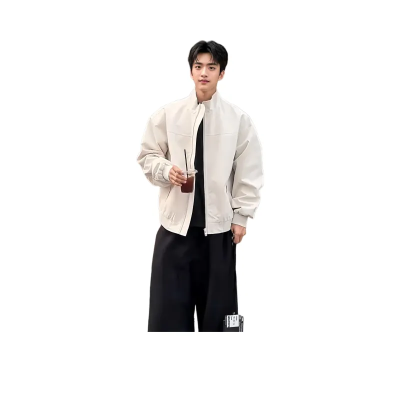 WELTER EXPERIMENT Classic Baseball Jacket Unisex-5