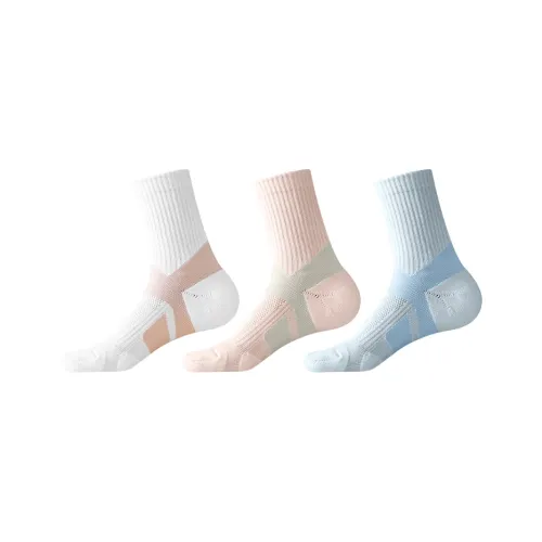 MIIOW Mid Calf Socks Women's 3 Pack