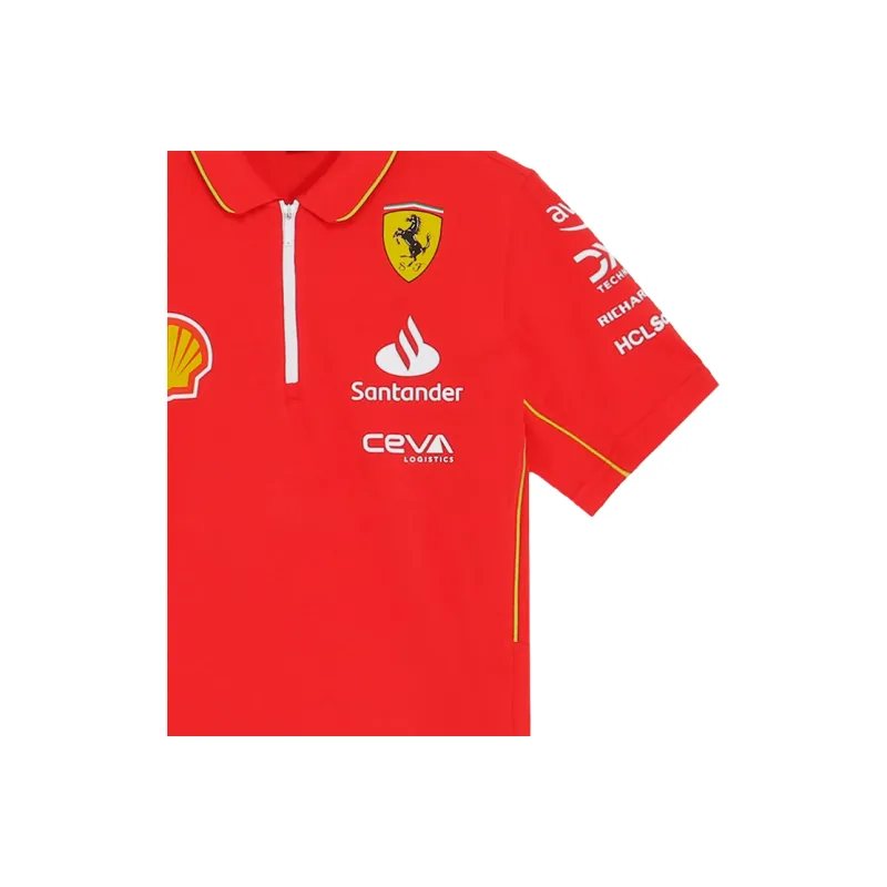 PUMA Camiseta Polo Para Hombre Del Equipo Scuderia Ferrari Pro-3