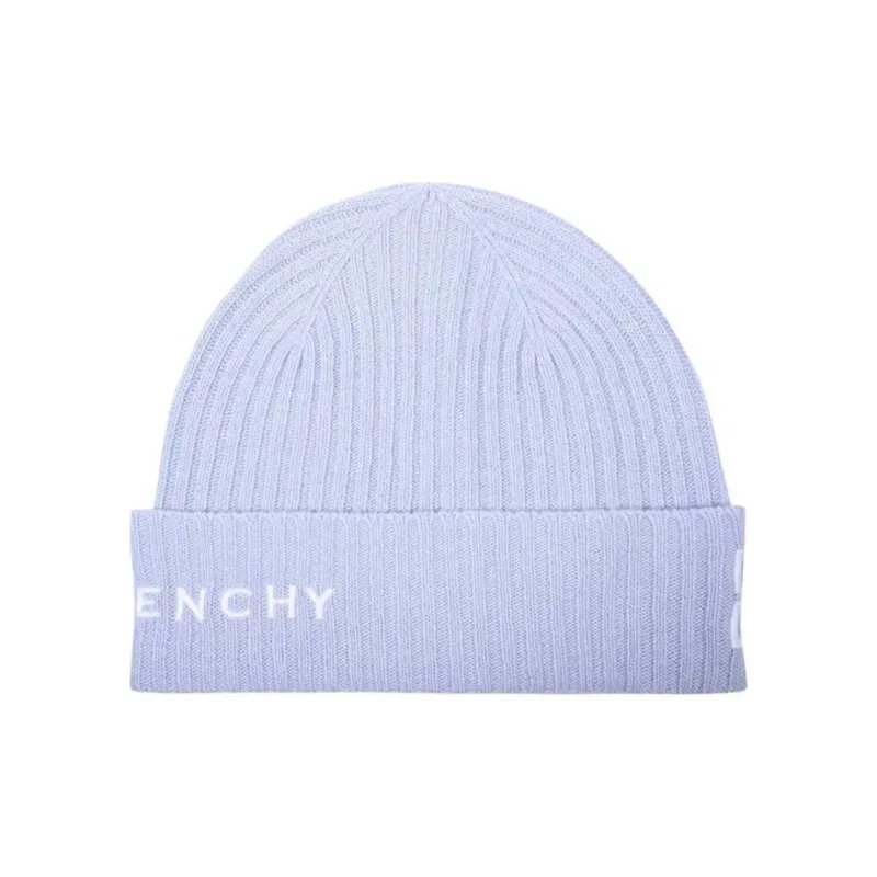 Givenchy Ribbed Embroidered Logo Beanie-2
