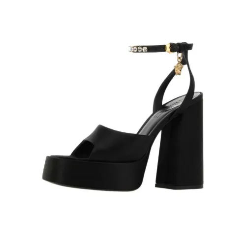 FANSIZHE Medusa Aevitas Strap Sandals 12.5cm Women's Black
