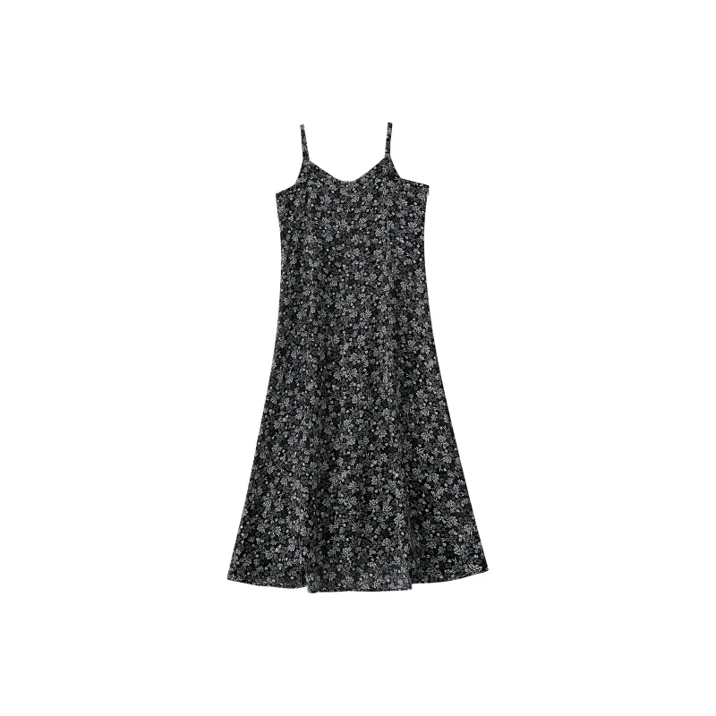 Korean Style Slip Dress Women's Multicolor-1