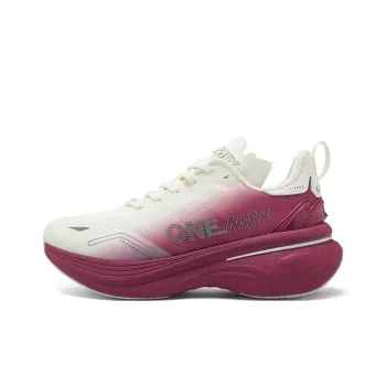 ONEMIX Beluga Whale Running Shoes Unisex White Brown Bear