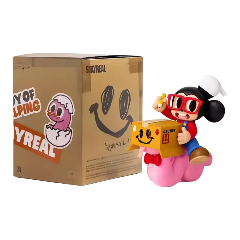 STAYREAL Snake Fear Mouse Tiny Figure Trendy Doll Chibi Figures-1