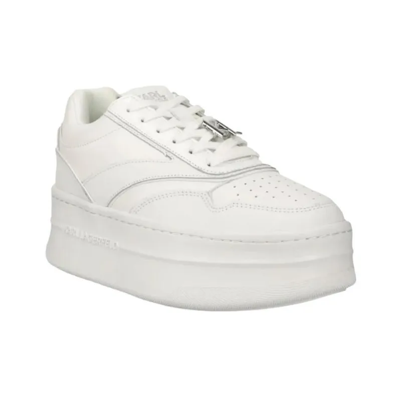 KARL LAGERFELD Kobo III Low Top Skateboard Shoes Women's White-2
