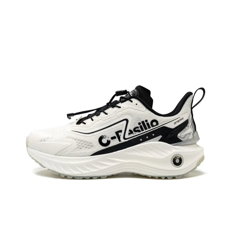ONEMIX Seeking Wilderness Running Shoes Unisex Cascading White-0