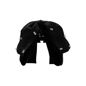 ROYALSASA Faux Crystal Hair Clips Women's