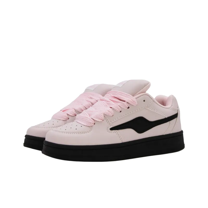 Yalu Wear resistant And Lightweight Low Top Skateboard Shoes Women's Ice Cream-2