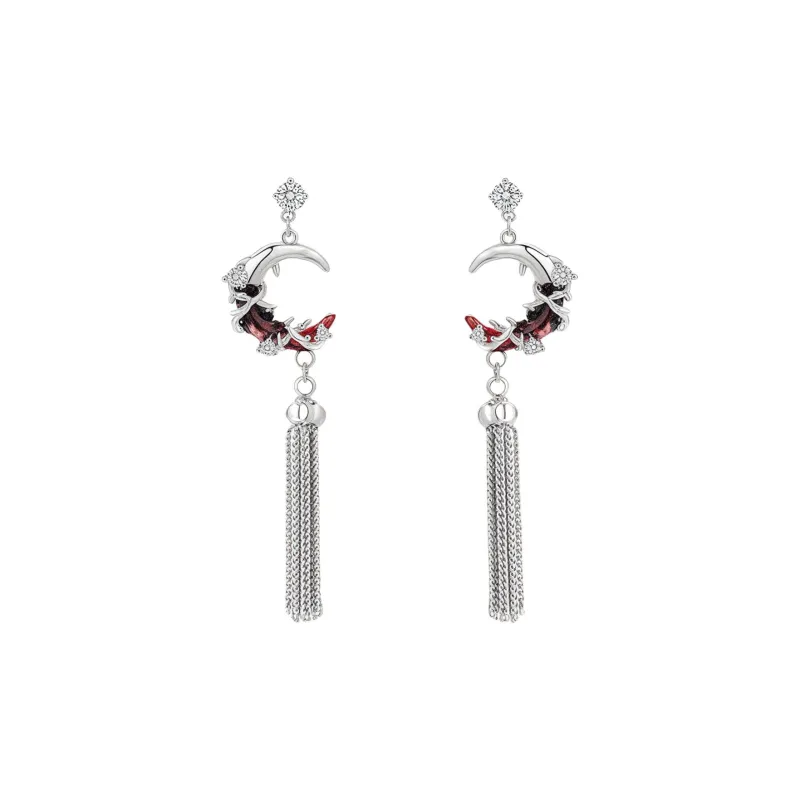 KING OF BLING Alloy, Zircon, Resin Earrings Women's-0