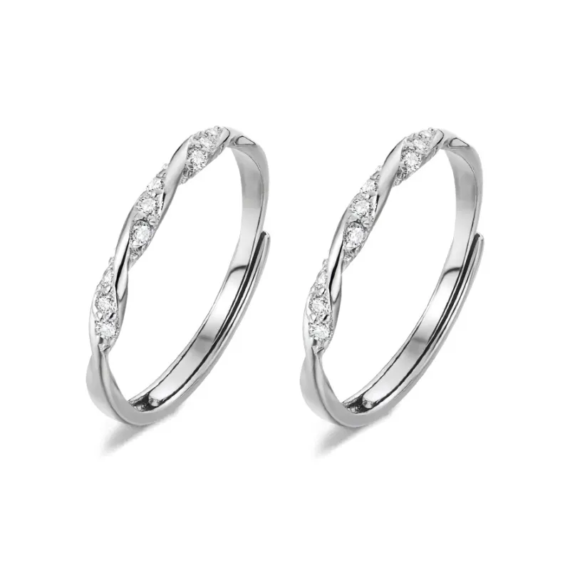 FANFRI 999 Fine Silver Rings Unisex-11