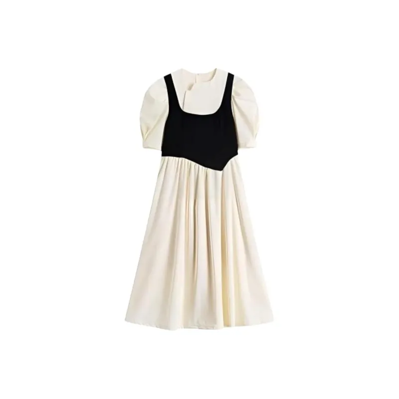 GOSO Short Sleeved Dresses Women's Image Color-2