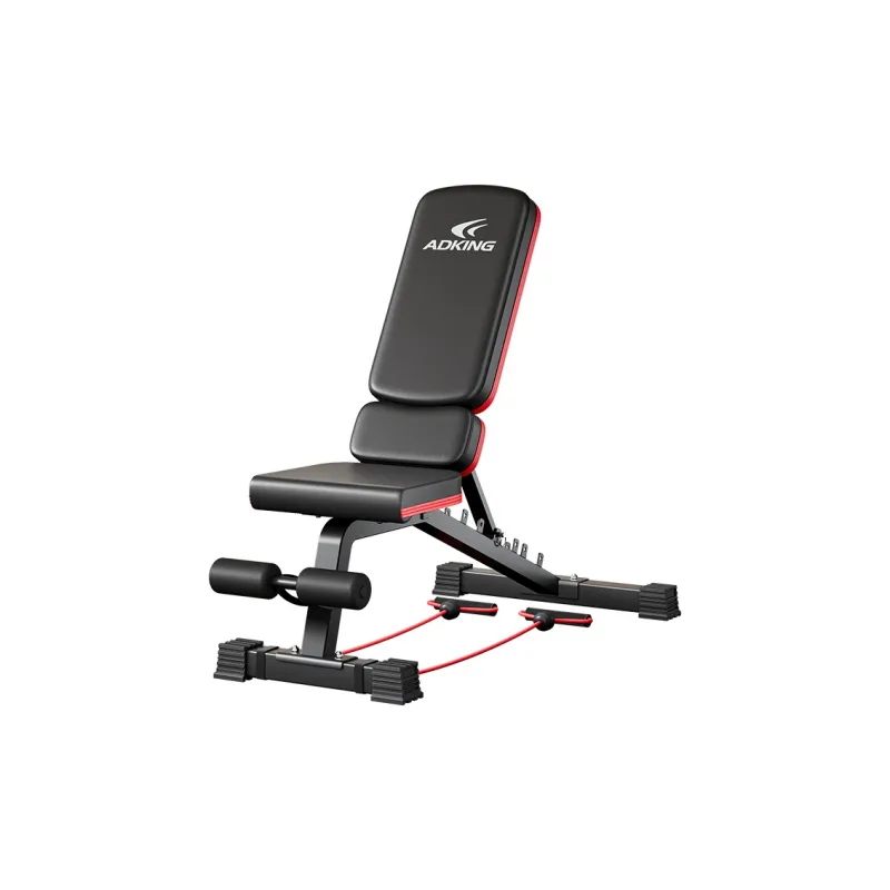 ADKING Dumbbell Benches Home Fitness Unisex Flat Bench Press With Curl Up-3