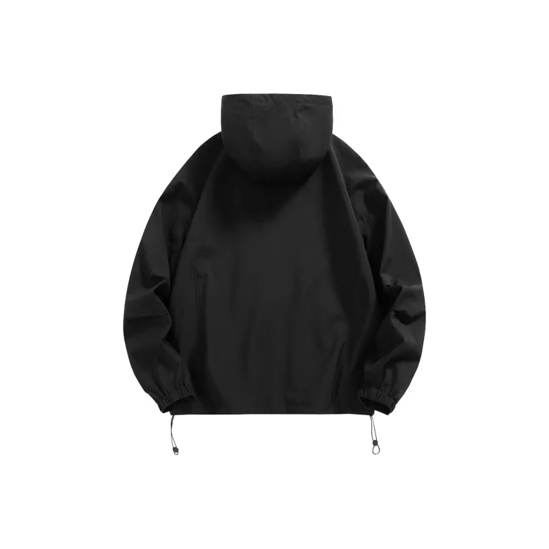 33TH Jackets Coats Unisex Black-1