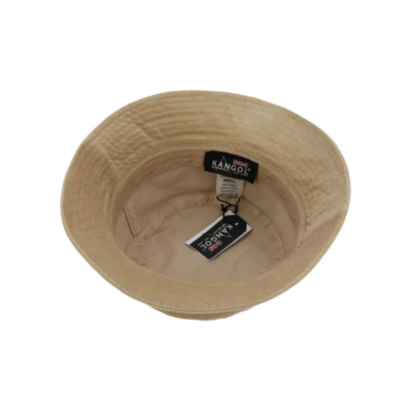 KANGOL Cotton Bucket Hats Unisex Brown-5