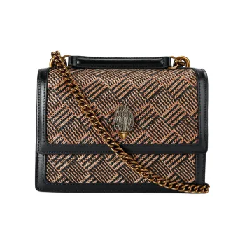 Kurt Geiger London Fabric Shoulder Bag Crossbody Bag Women's Tan