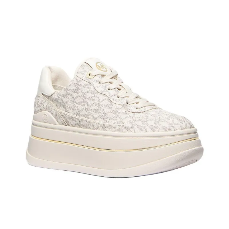 MICHAEL KORS Hayes Low Top Casual Shoes Women's White-2