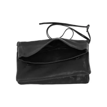 Ann Demeulemeester Lambskin Clutch Women's Black