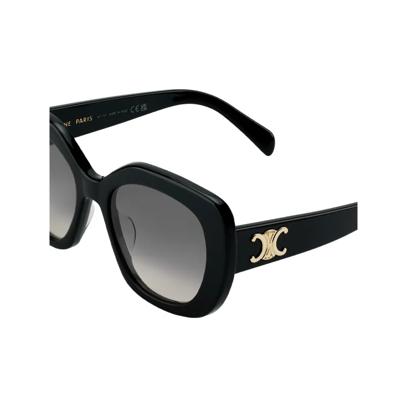 CELINE Square Sunglasses Women's Tortoiseshell-4