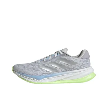 Adidas Supernova Anti Slip Wear Resistant Low Top Running Shoes Men's Silver Gray