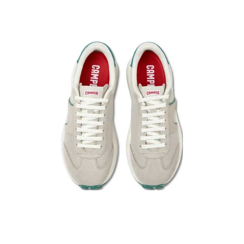 CAMPER Pelotas Athens Cushioning, Wear Resistant Low Top Casual Shoes Women's Gray Green-3