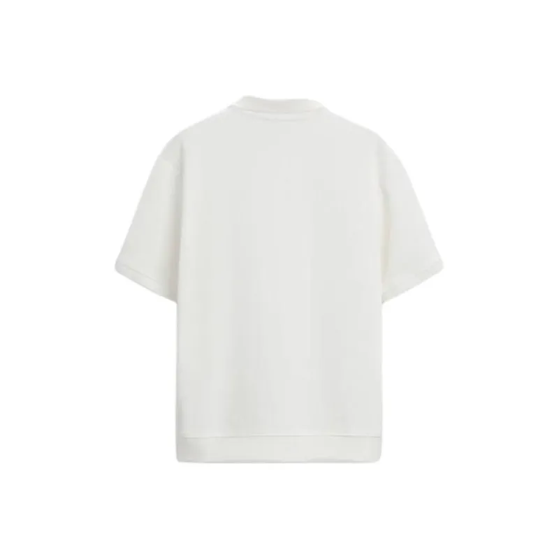 ZARA Polo Shirt Men's Frosted White-1