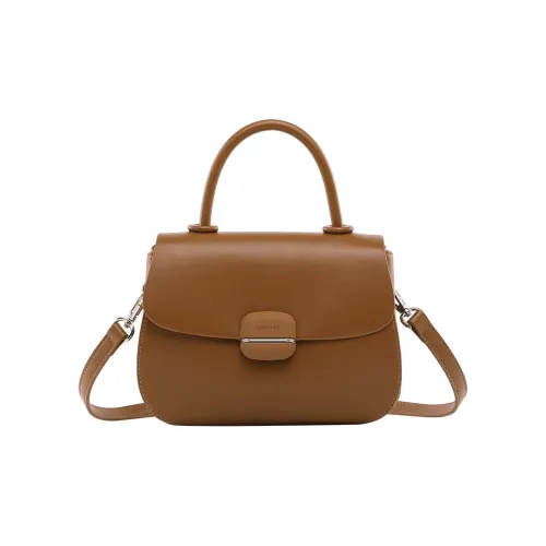 DAPHNE PU Saddle Bag Handbag Regular Women's Brown/Black