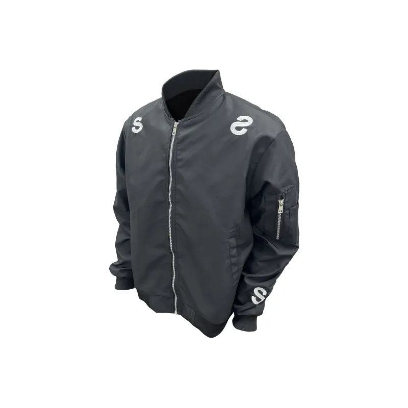 KIRHNE Jackets Coats Unisex Navy Blue-1