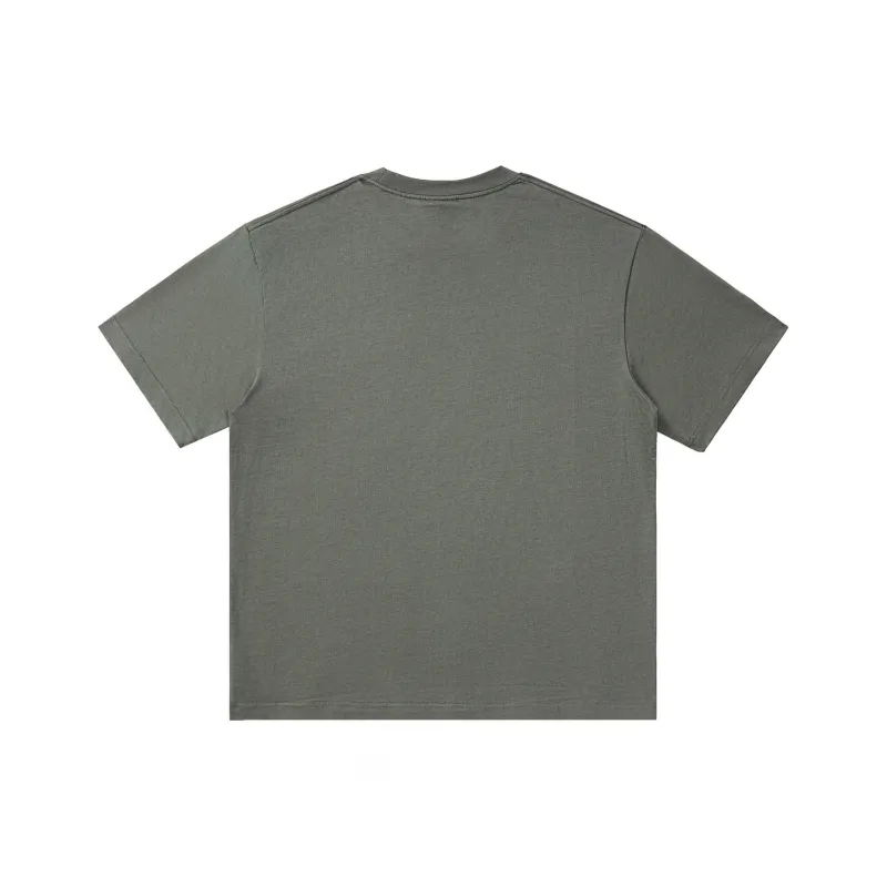 ZMOH T-Shirt Unisex Linen Brown-7