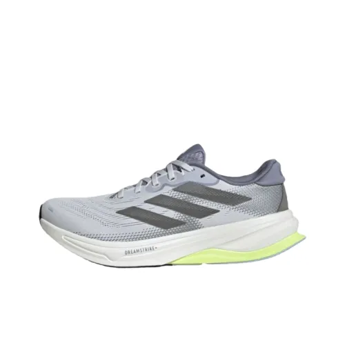 Adidas SUPERNOVA SOLUTION 2 Anti Slip Wear Resistant Low Top Running Shoes Men's Gray