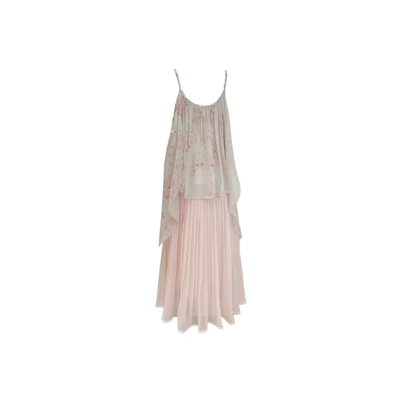 CPAURA Slip Dresses Women's Ice Candy Pink-1