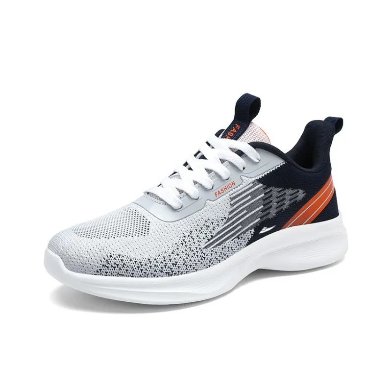 Kuding Cushioned Anti Slip Wear Resistant Breathable Lightweight Running Shoes Men's-4