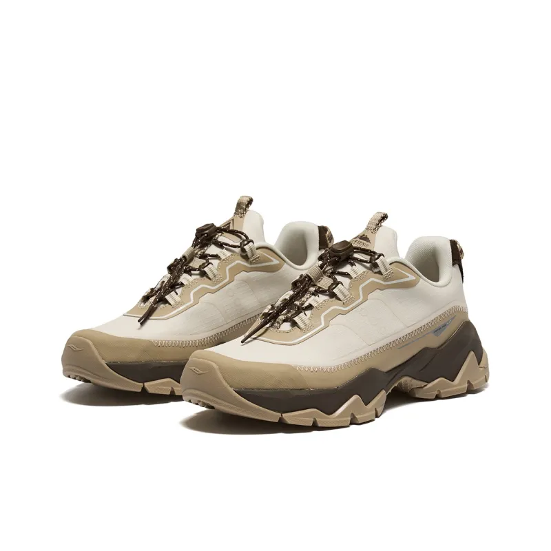 Saucony Canyon Low Top Running Shoes Unisex Beige Khaki-2