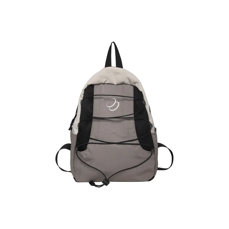 Travel Nylon Backpack Unisex Multicolor-12