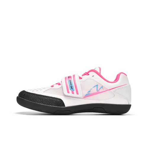 Sonic Cat Low Top Training Shoes Unisex White Pink