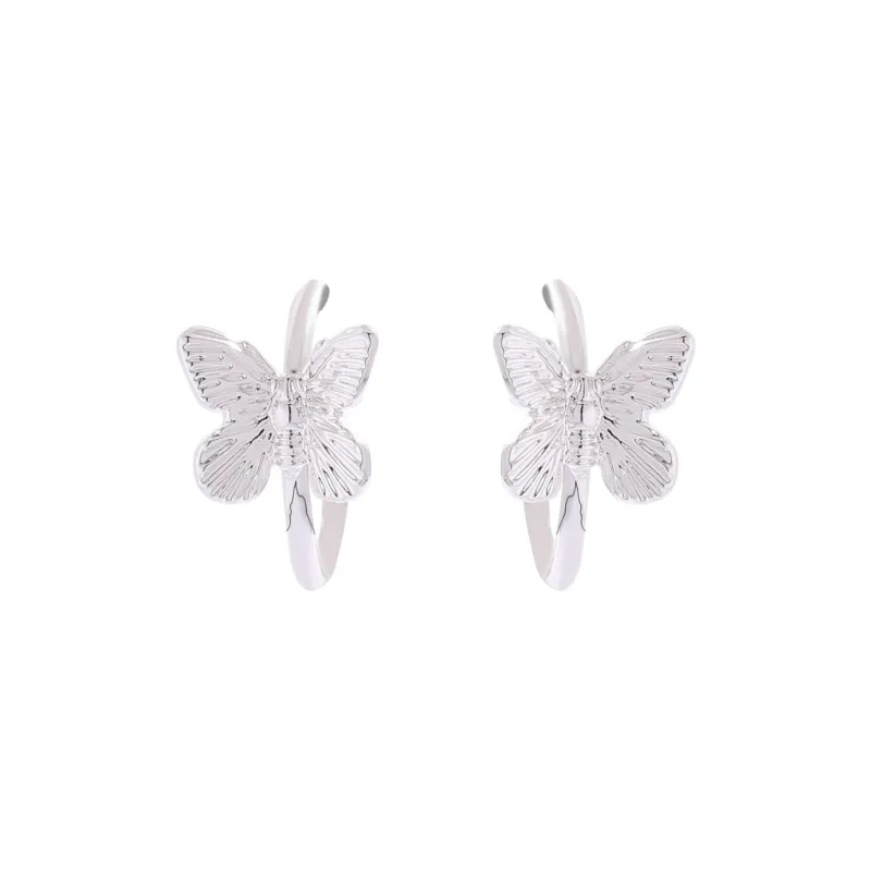 BING STUDIO 925 Silver Needles Earrings Women's-0
