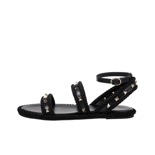 Valentino short One Strap Sandals Women's Black