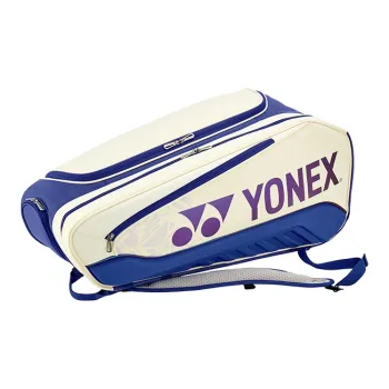 YONEX Badminton Racket Bags Fits 5 Pieces Casual, Sports Backpack White Dark Blue Unisex