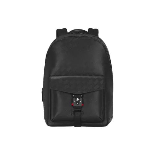 MONTBLANC Cow Leather Backpack Men's Black